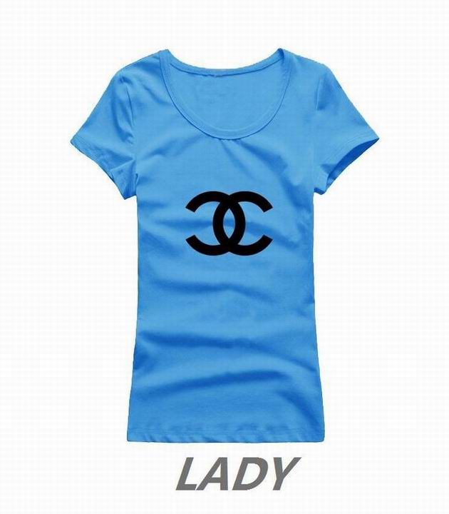 Chanel short round collar T woman S-XL-050